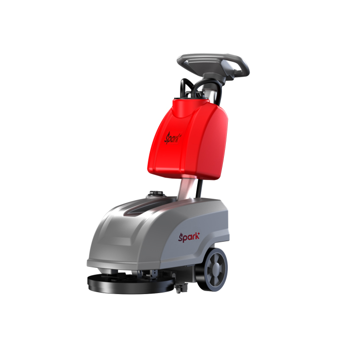 XD15 13inch Walk Behind Manual Floor Scrubber Cleaning Machine for Industrial Commercial Use