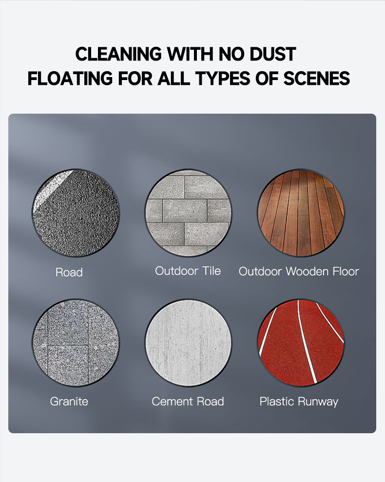 hand push walk behind floor sweeper