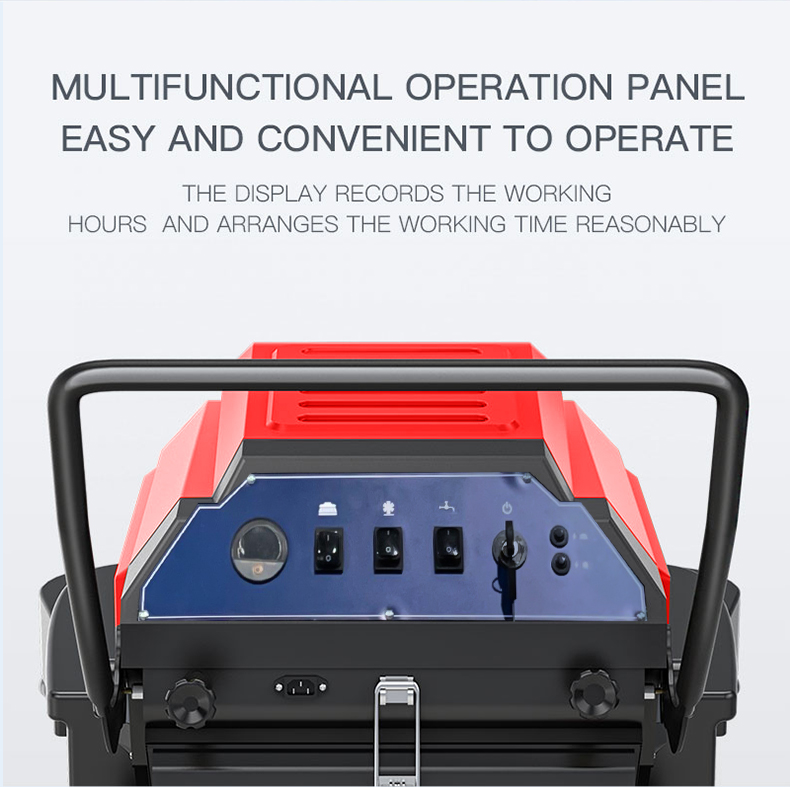 hand push walk behind floor sweeper