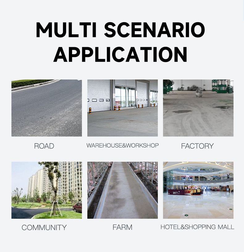 Ride on electric floor sweeper 