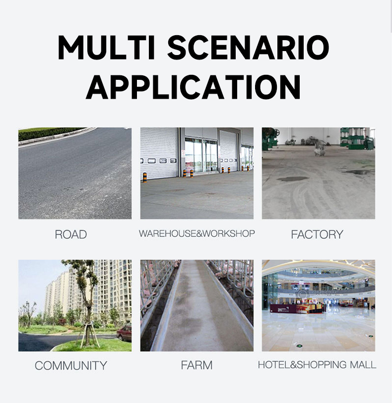 Full Enclosed Ride on Floor Sweeper Truck 