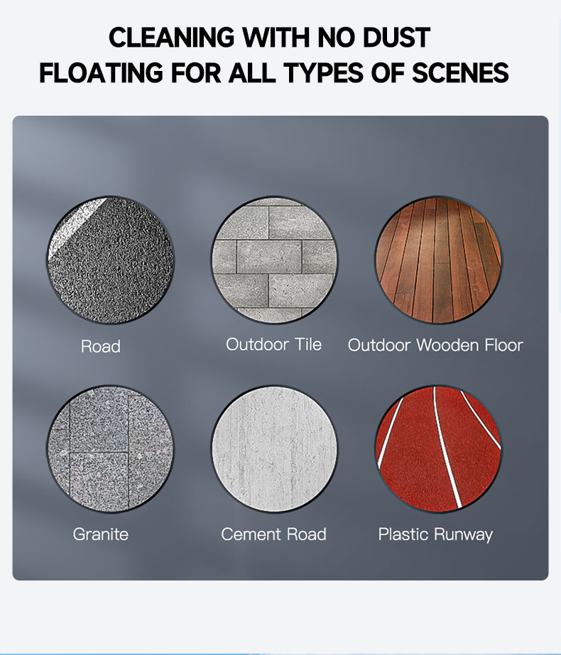 Full Enclosed Ride on Floor Sweeper Truck 