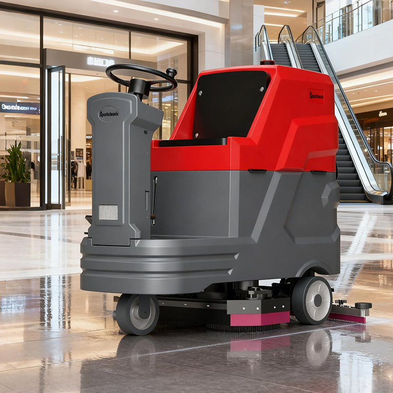 ride on floor scrubber