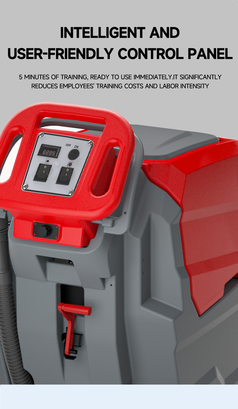 electric floor scrubber