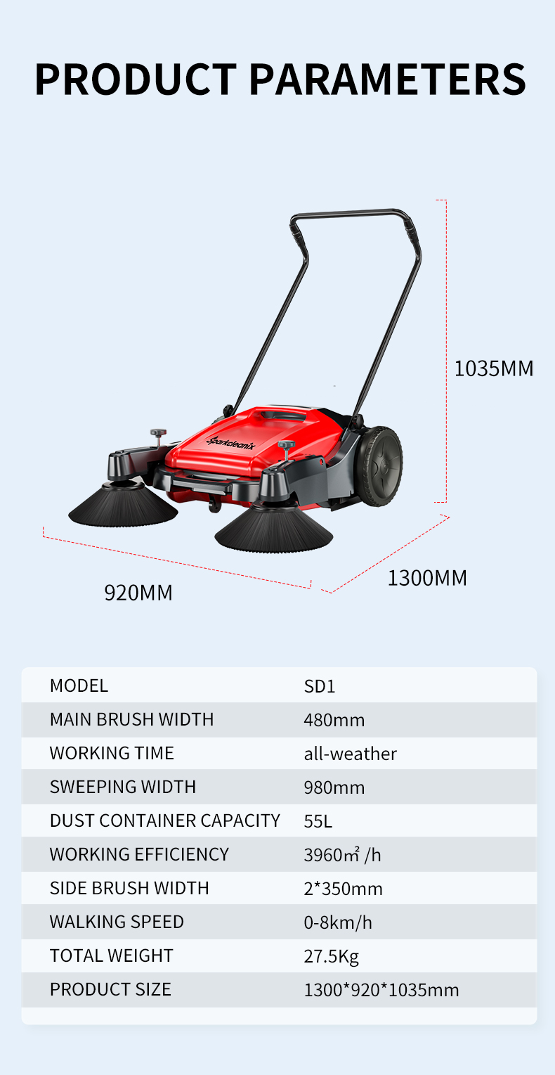 Manual Floor Sweeper