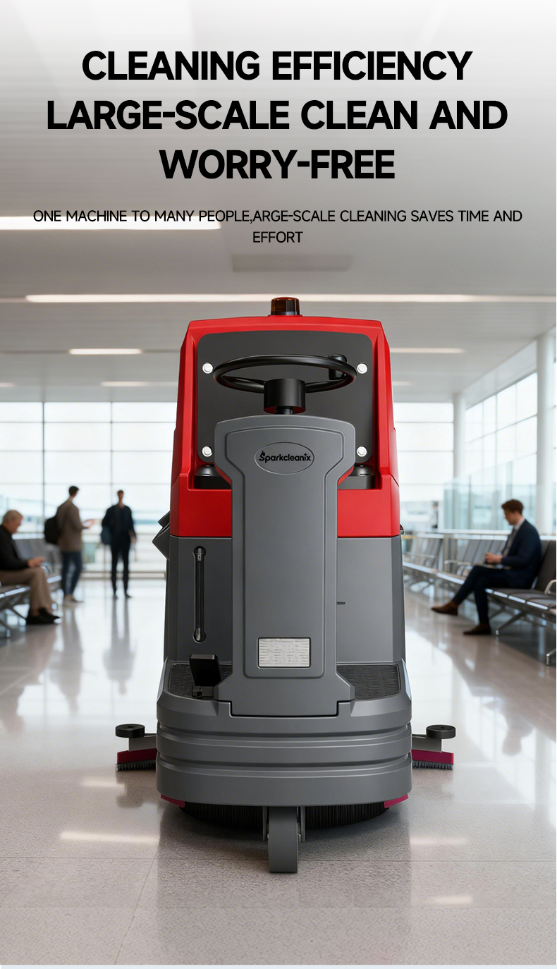 Small Ride on Floor Sweeper 