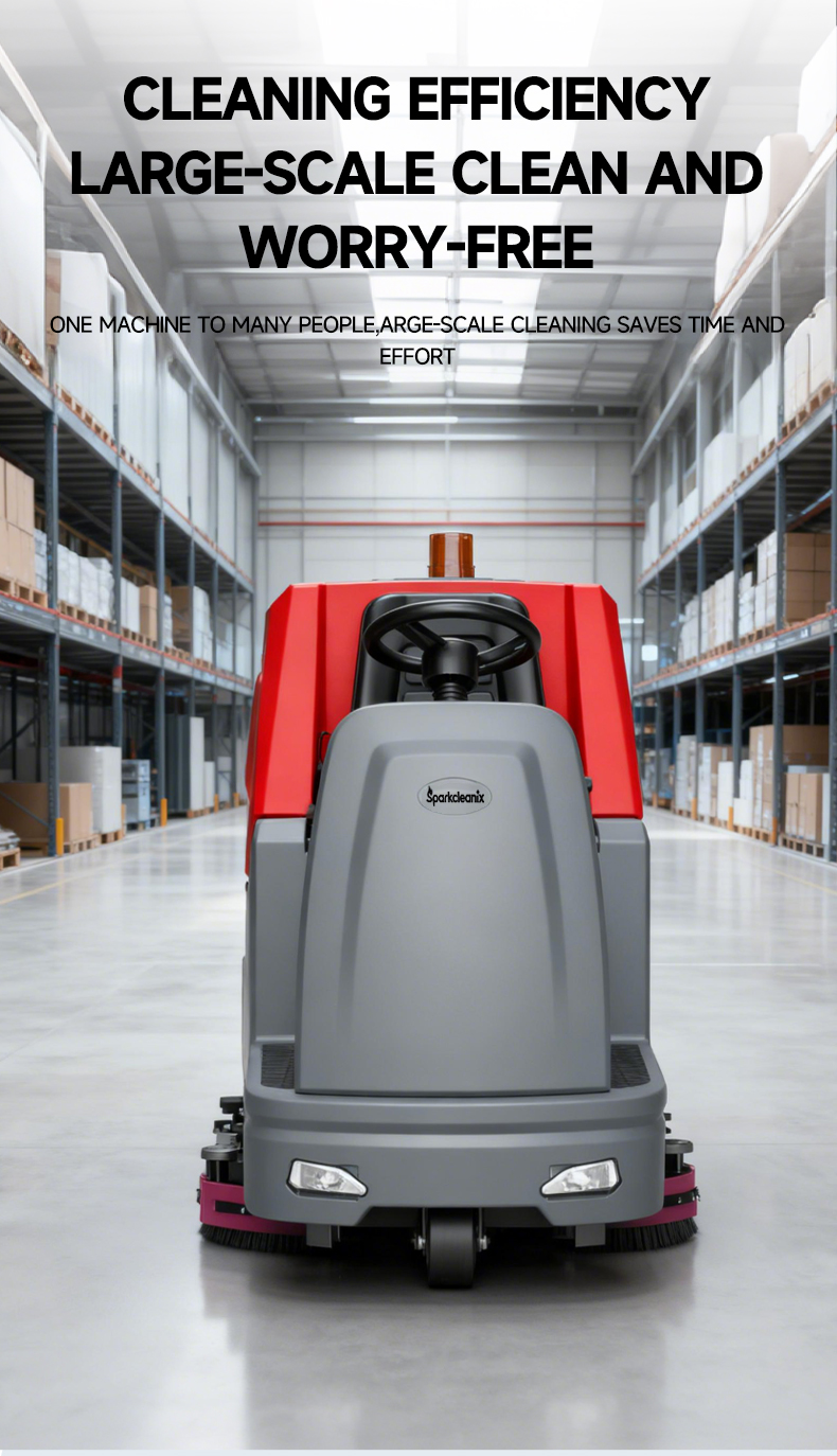 electric floor scrubber machine