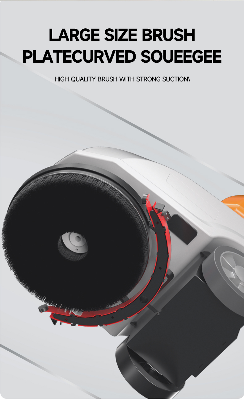 hand push floor scrubber