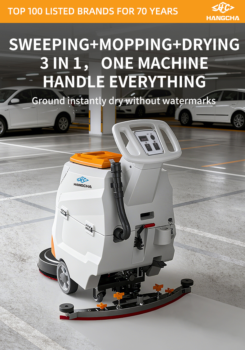 walk behind floor scrubber 