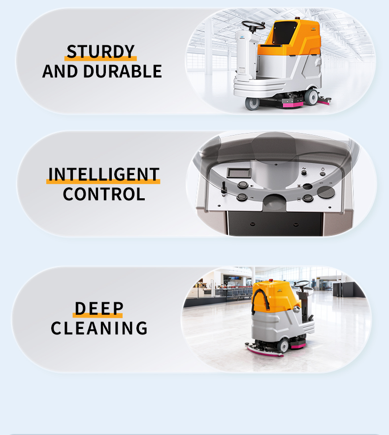 ride on floor scrubber 