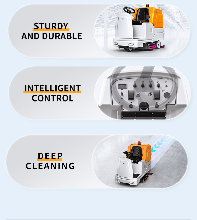 ride on floor scrubber 