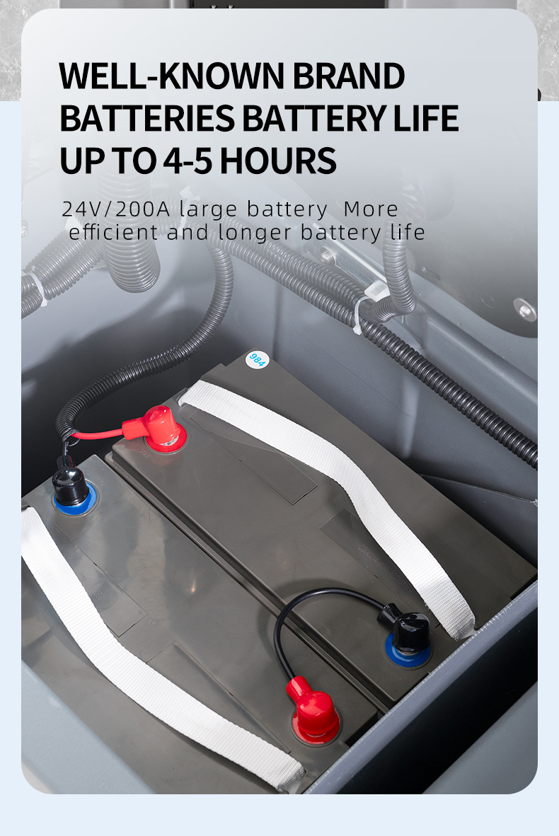 ride on floor scrubber 