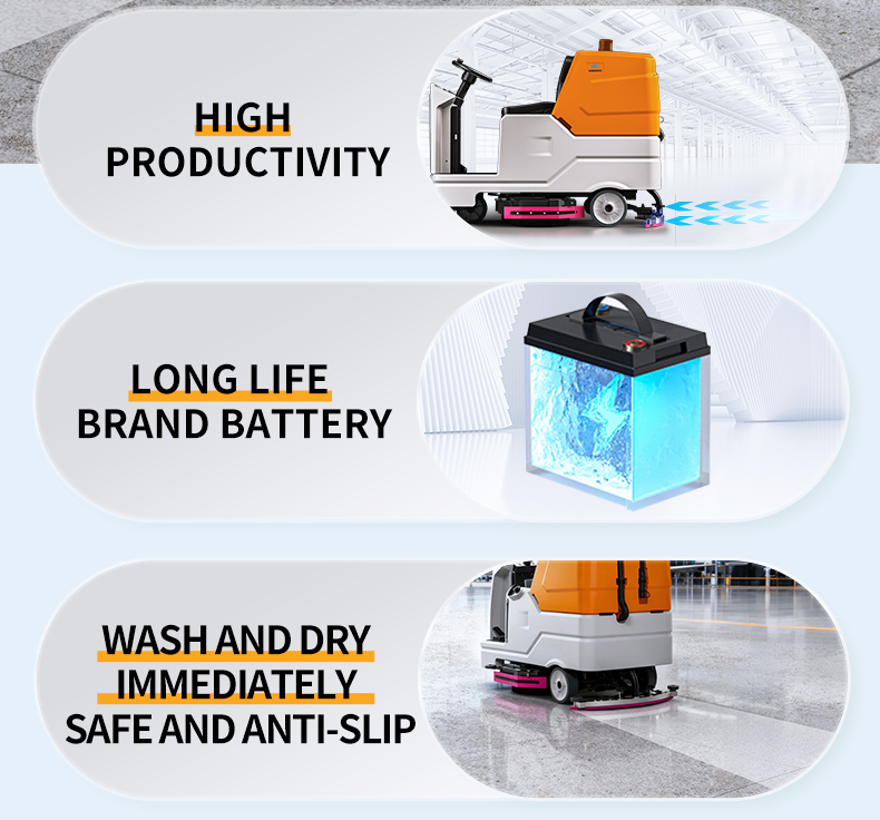 ride on floor scrubber 