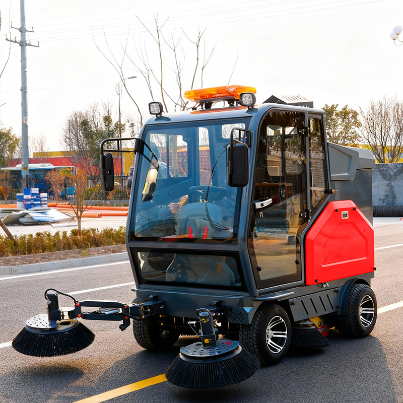 Road Street Sweeper Car