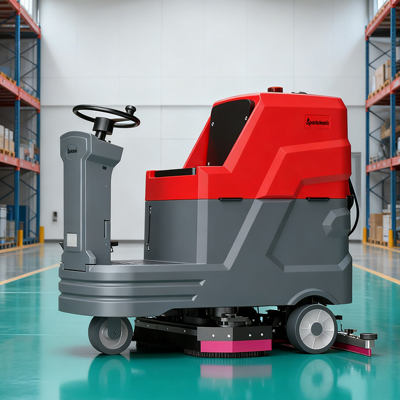 ride on floor scrubber