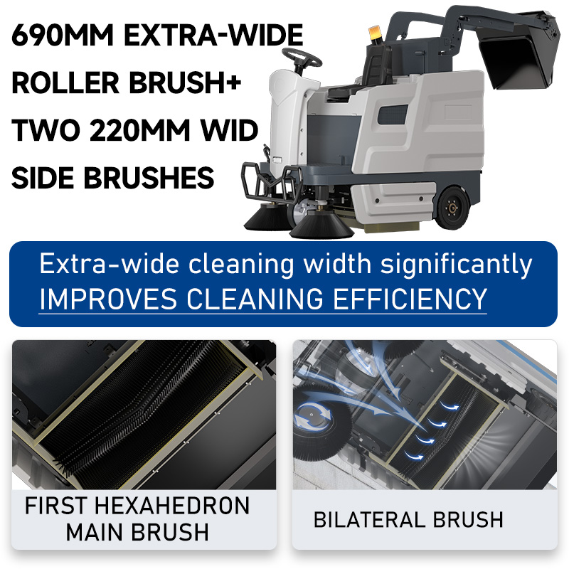 ride on floor sweeper 