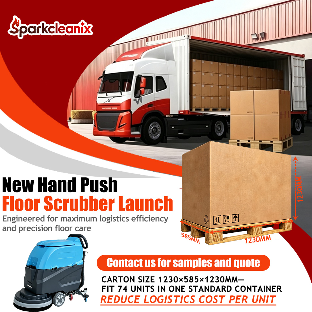 walk behind floor scrubber 